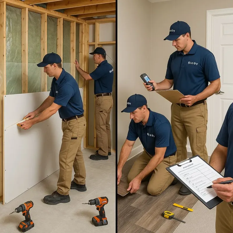 Repairs and Reconstruction process in Bovina, TX